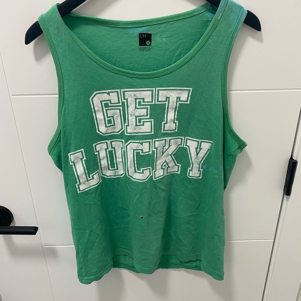 Get lucky 🍀 tank top
